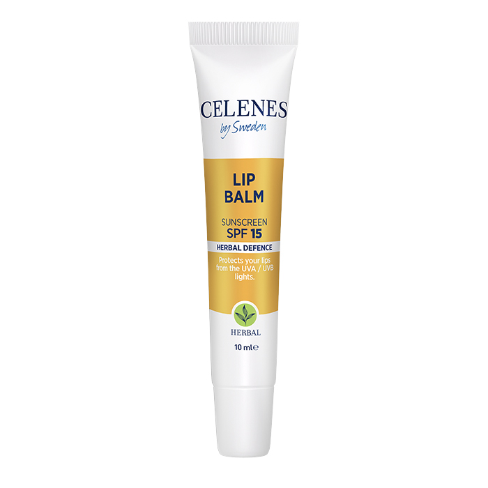 Celenes Herbal Defence Lip Balm With Sunscreen SPF 15 — солнцезащитный бальзам для губ, 10 мл